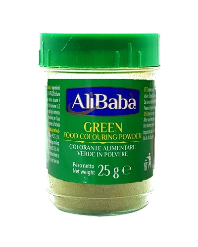 Colorante alimentare verde - Alì Babà 25g.